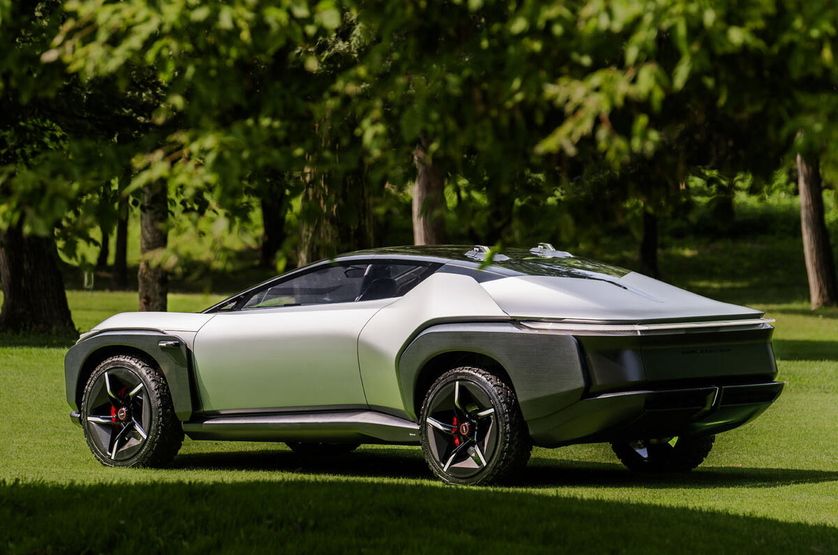 Italdesign Quintessenza rear quarter Italdesign Quintessenza rear quarter