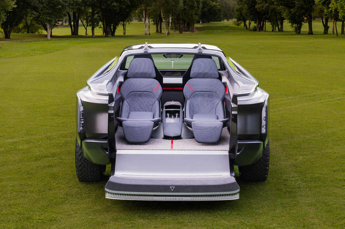 Italdesign Quintessenza rear Italdesign Quintessenza rear