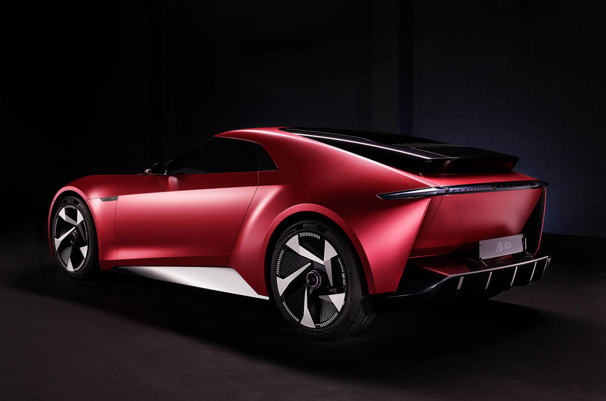 Italdesign Vision Rapida rear quarter Italdesign Vision Rapida rear quarter
