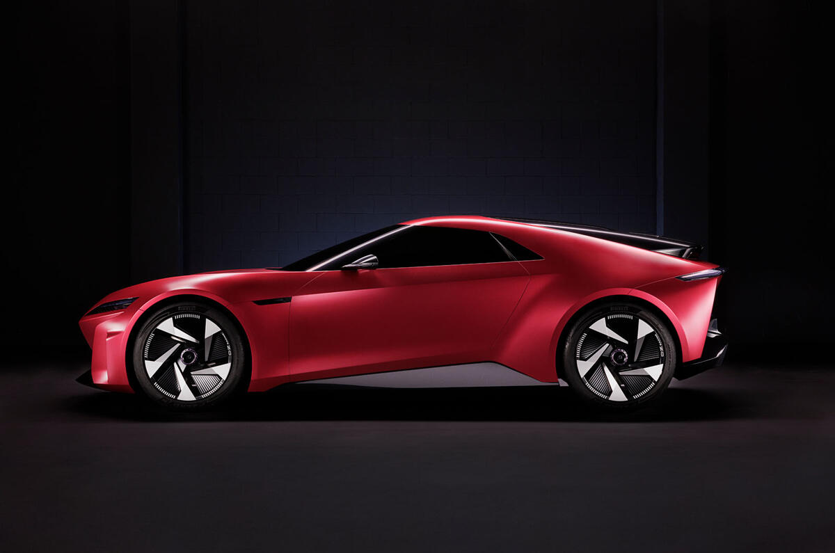 Italdesign Vision Rapida side Italdesign Vision Rapida side