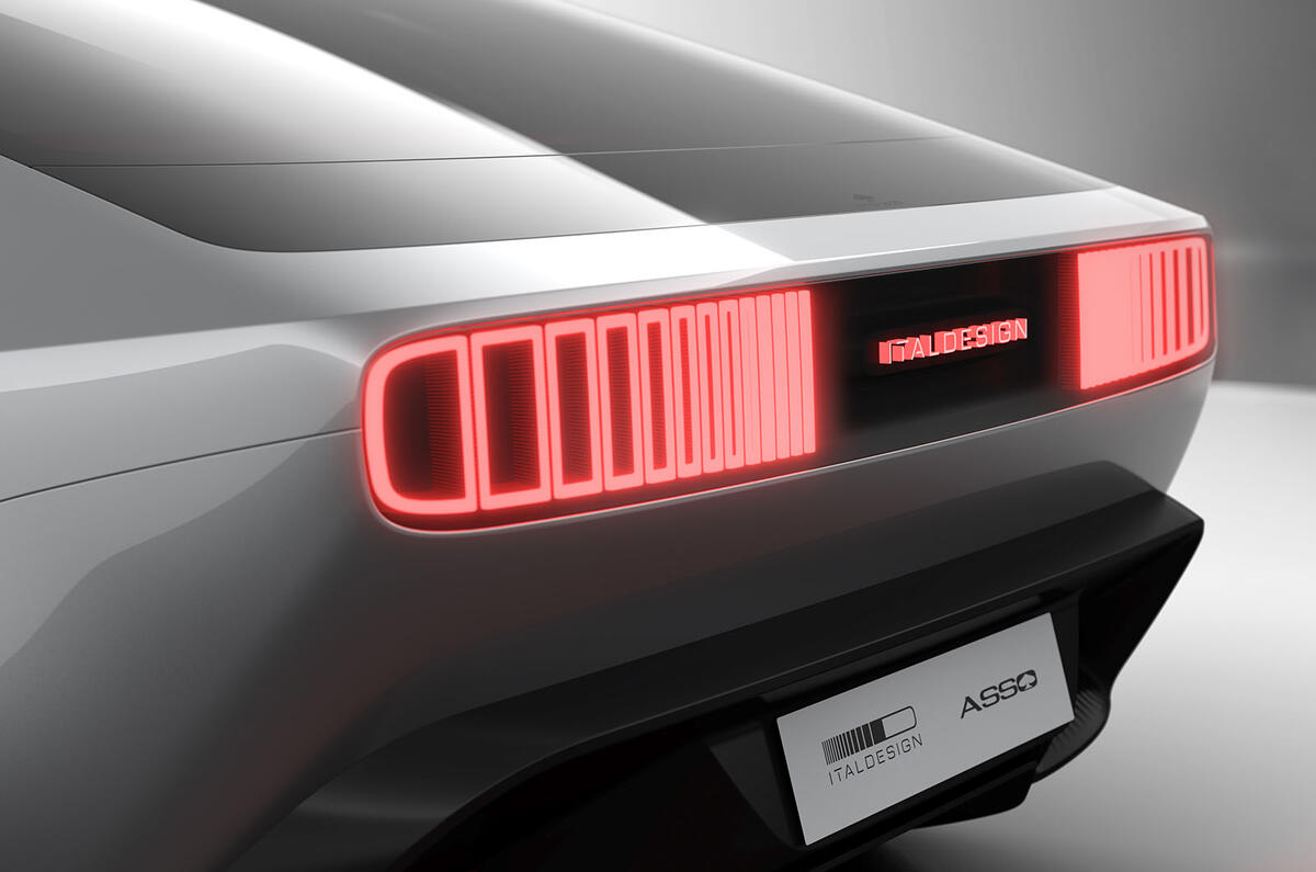 Italdesign Asso di Picche In Movimento rear lights Italdesign Asso di Picche In Movimento rear lights