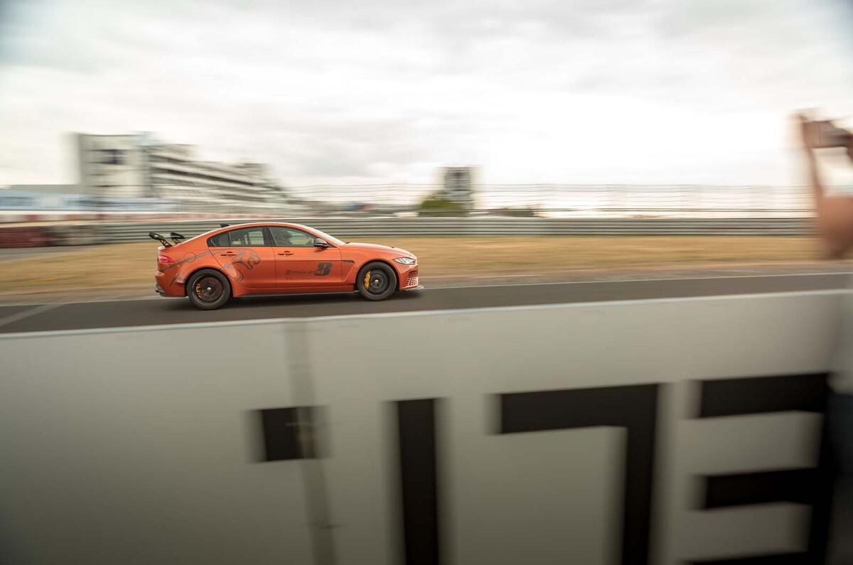 Jaguar XE SV Project 8 sets new Nurburgring lap record