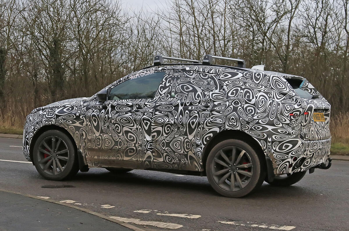 2017 Jaguar E-Pace spotted ahead of summer debut