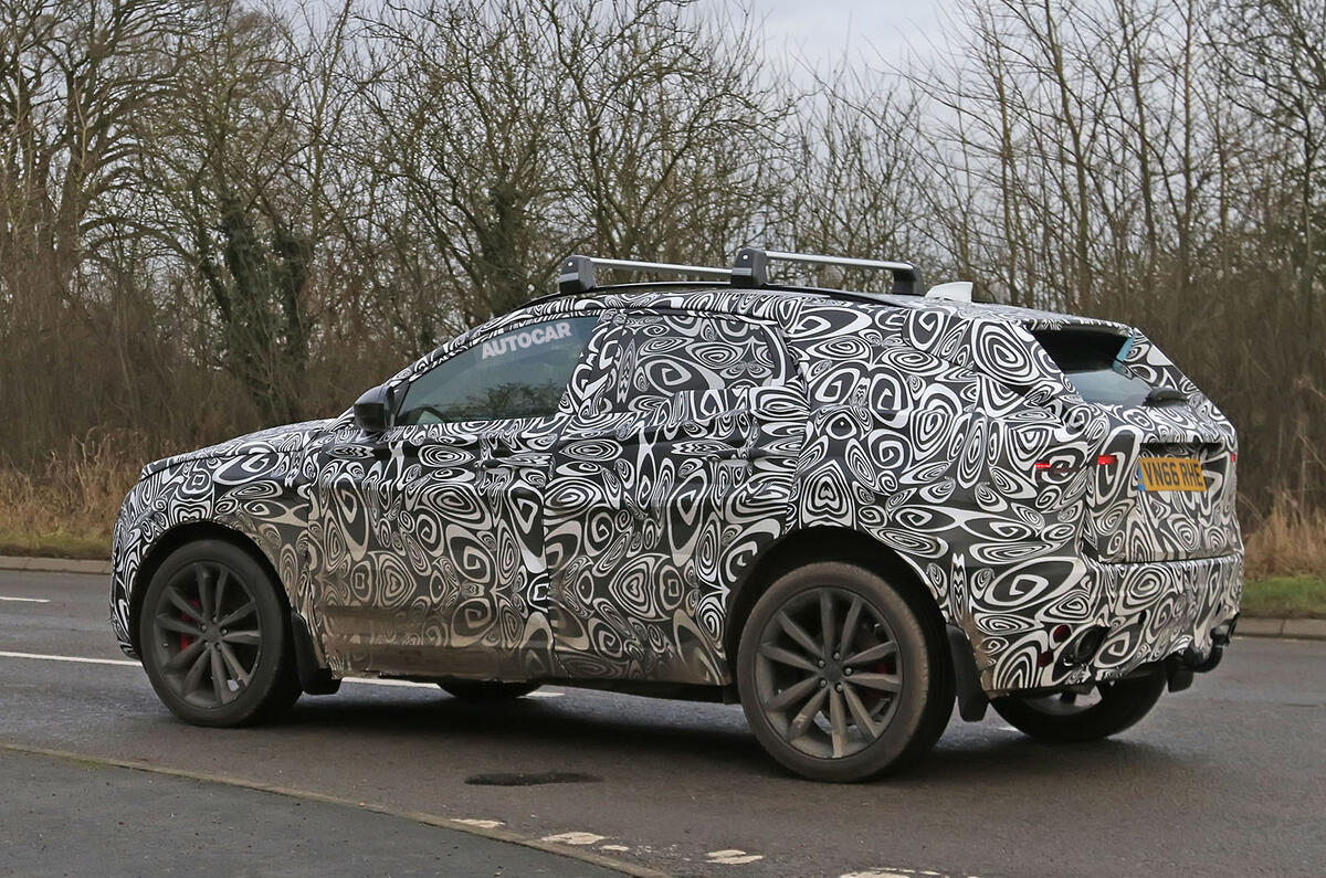 2017 Jaguar E-Pace spotted ahead of summer debut