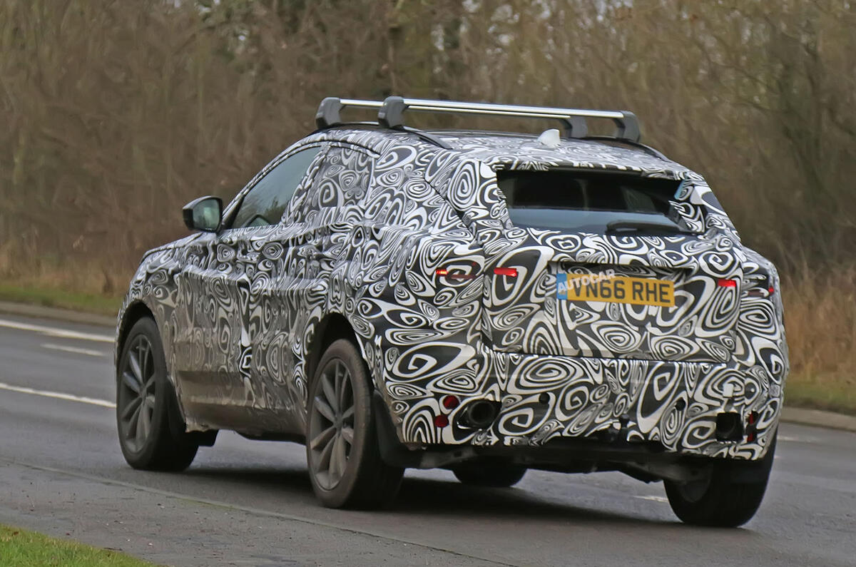 2017 Jaguar E-Pace spotted ahead of summer debut