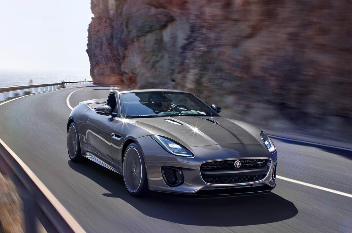 Jaguar F-type MY2018