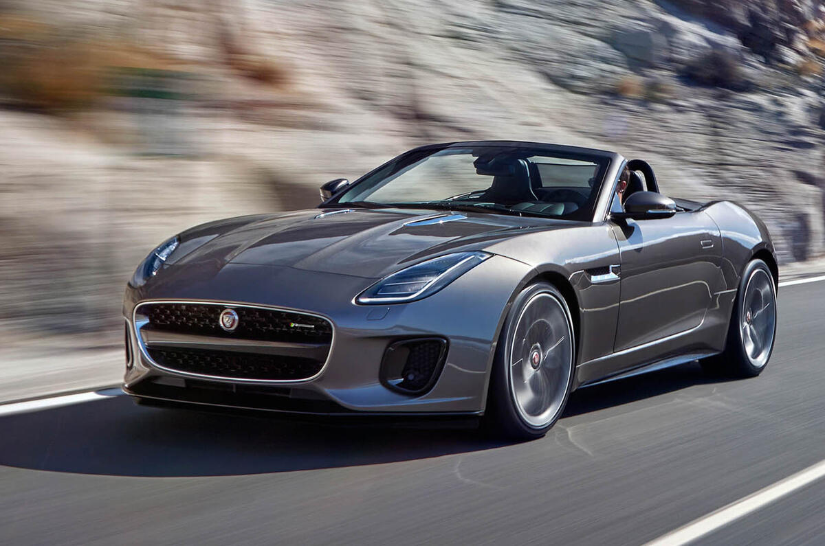 Jaguar F-type MY2018