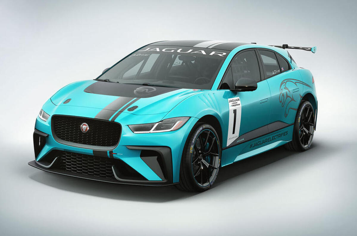 Jaguar I-Pace eTrophy racer