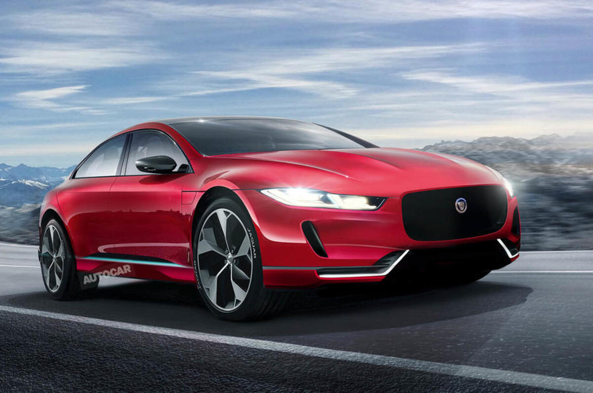 Jaguar XJ render as imagined by Autocar
