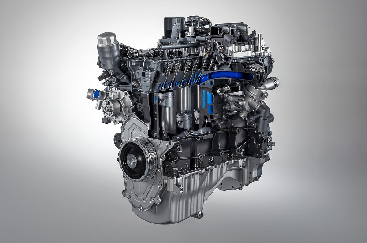 Jaguar 300bhp Ingenium petrol engine