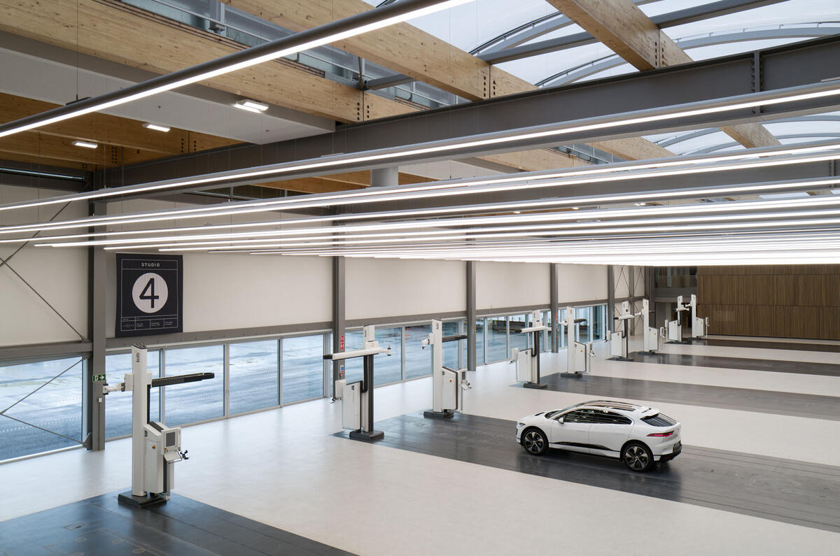 Jaguar design studio interior