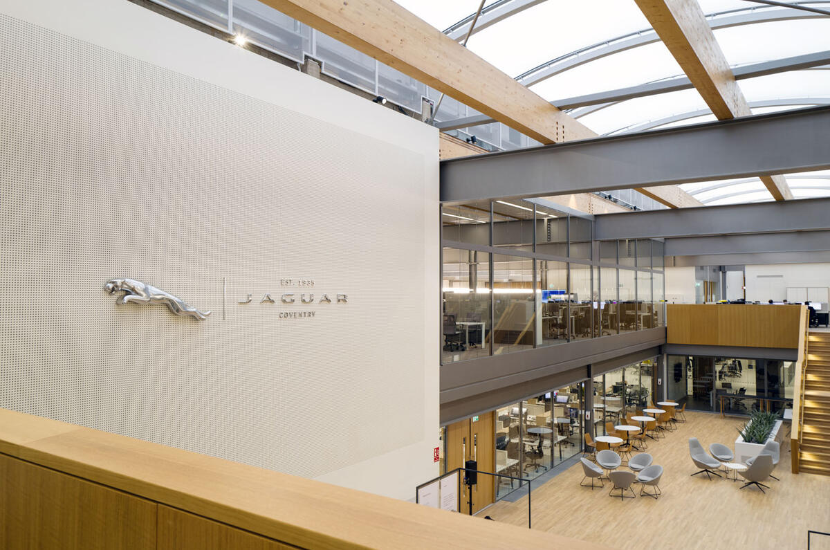 Jaguar design studio inside