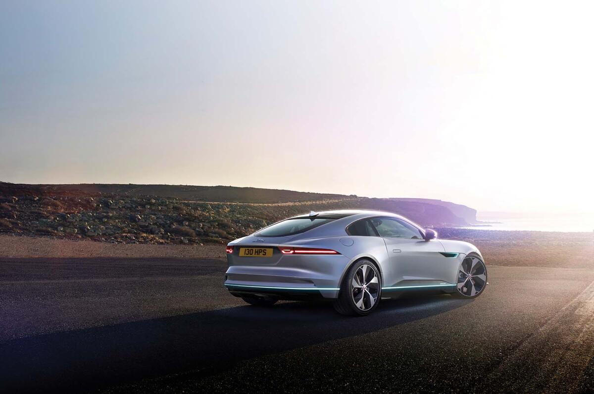 Jaguar F-Type rear