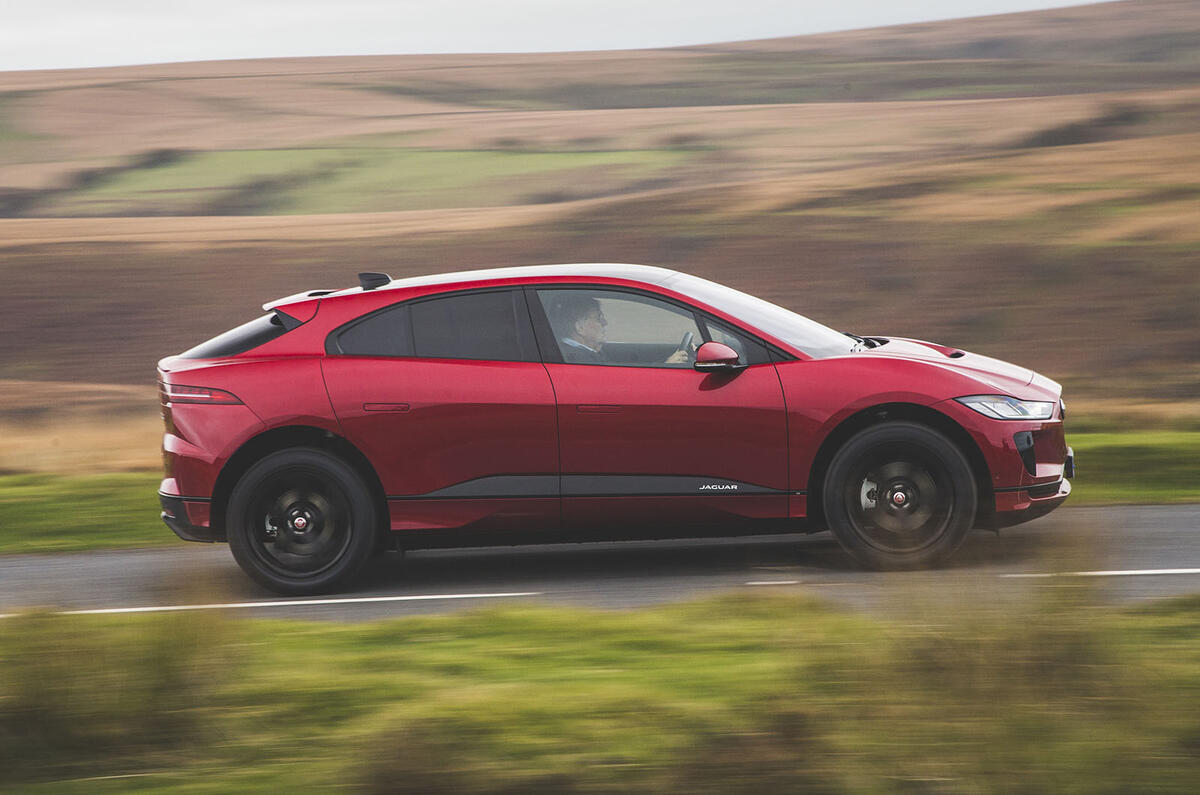 Jaguar I-Pace side