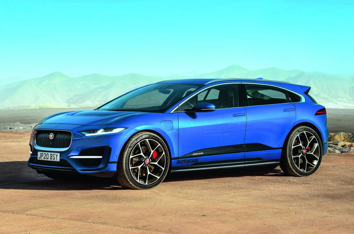 Jaguar J-Pace render
