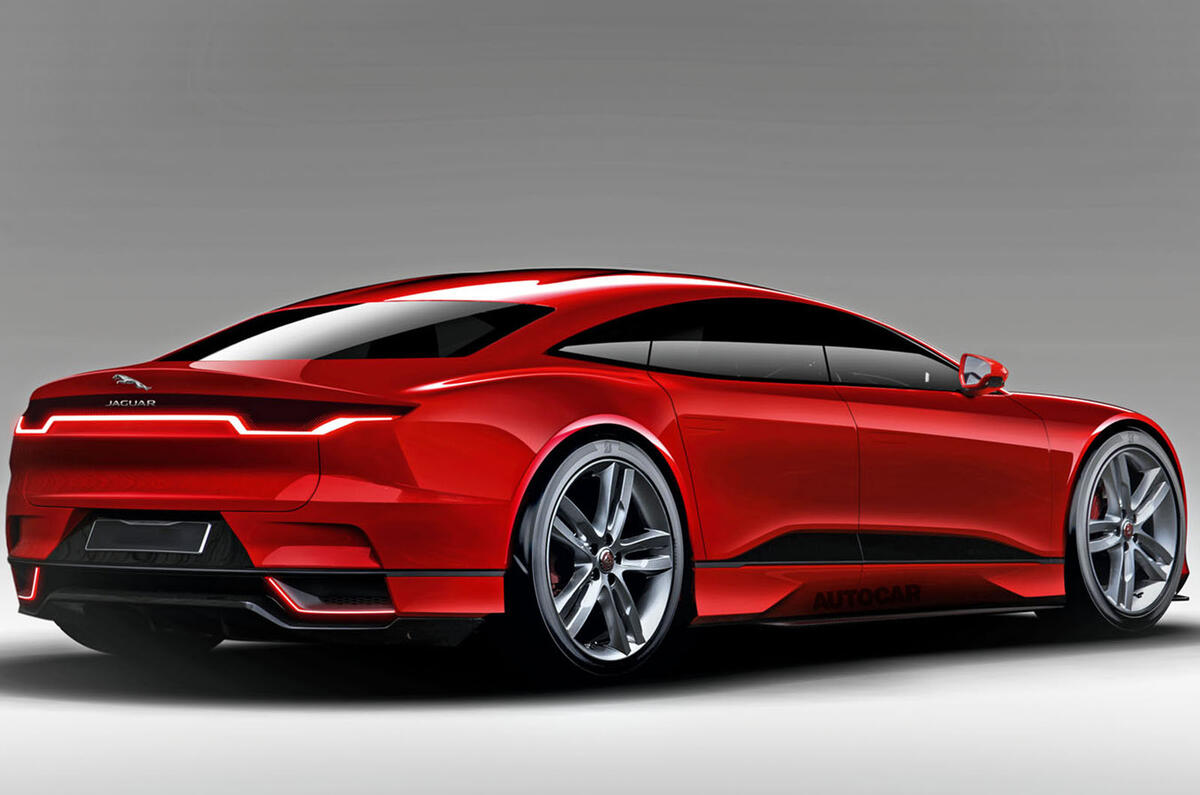 Jaguar XJ render