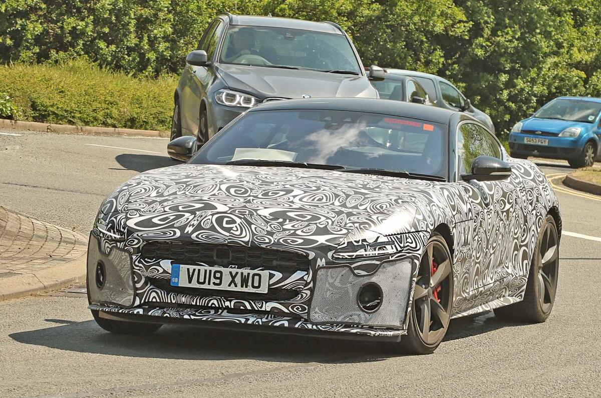 2020 Jaguar F-Type prototype