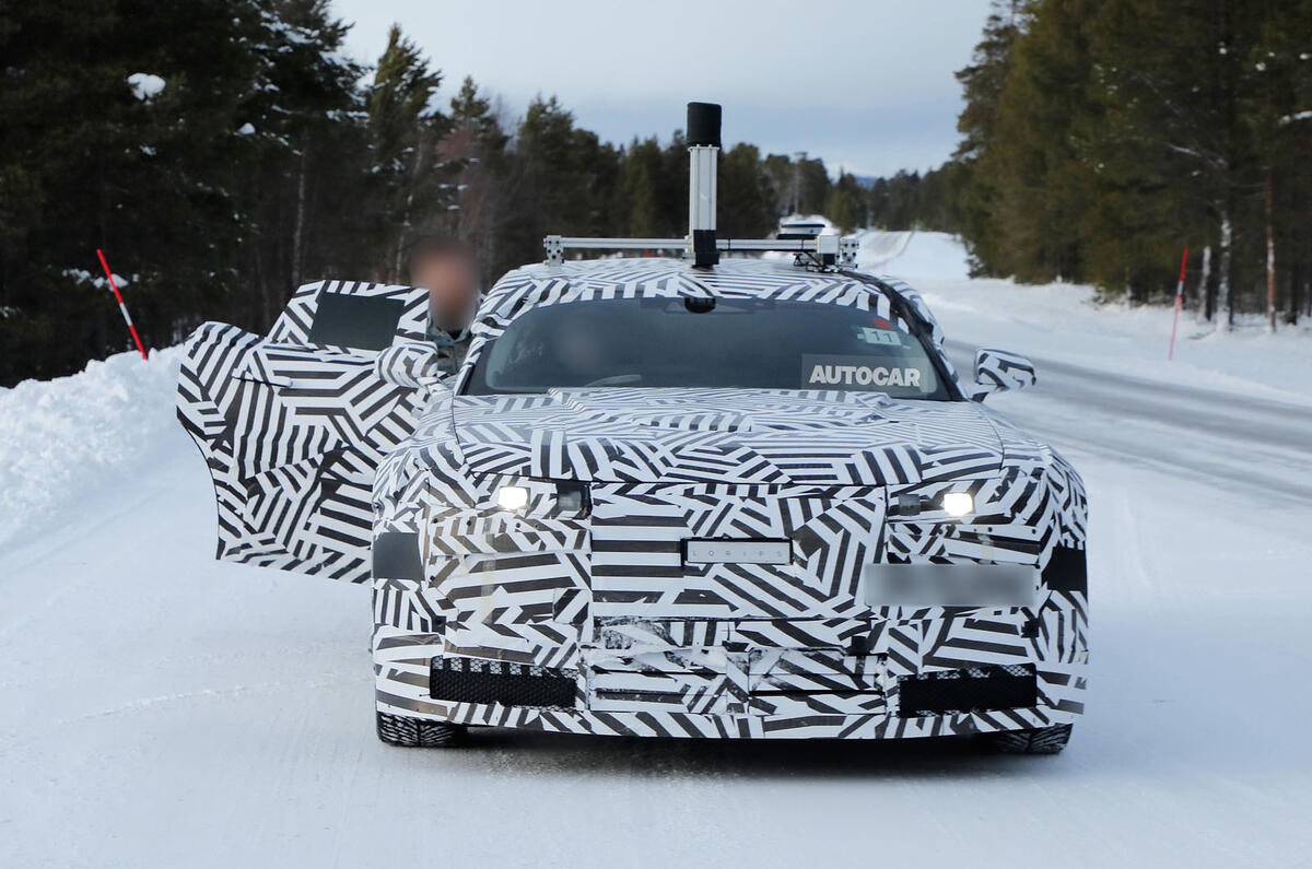 Jaguar 4dr GT Camo front door open Jaguar 4dr GT Camo front door open