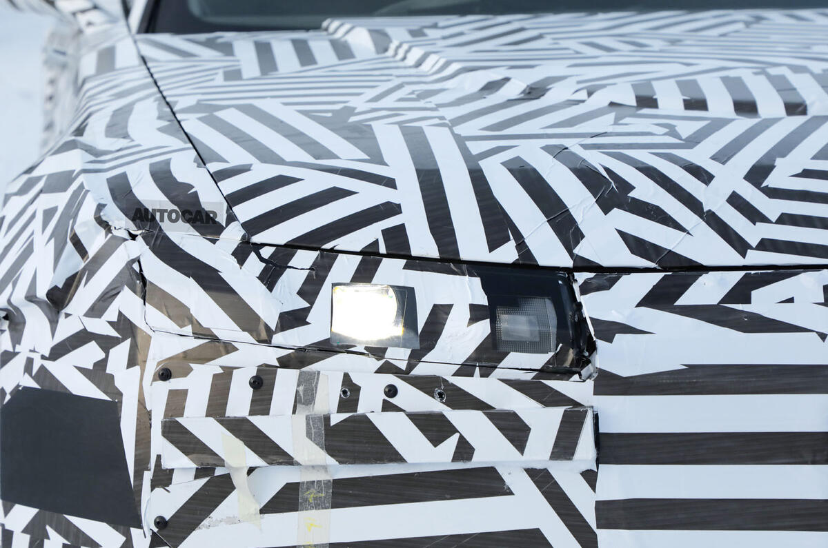 Jaguar 4dr GT Camo front light detail Jaguar 4dr GT Camo front light detail