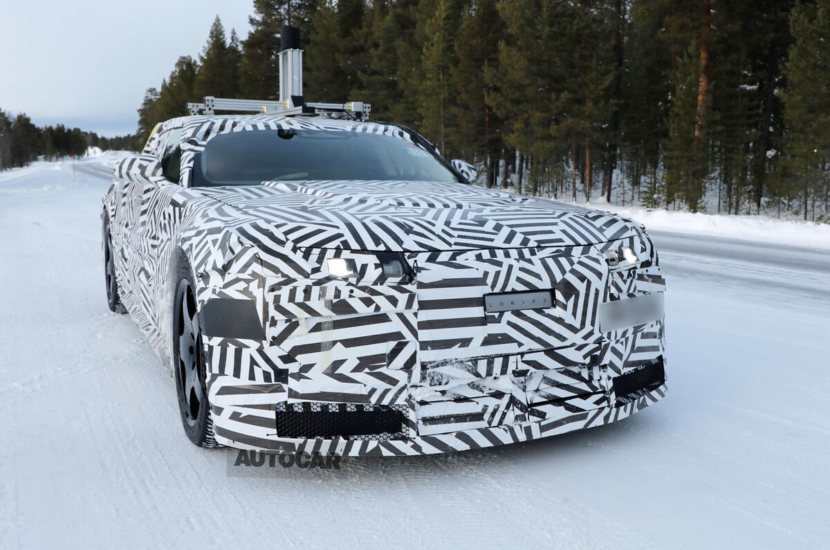 Jaguar 4dr GT Camo front quarter static 2 Jaguar 4dr GT Camo front quarter static 2