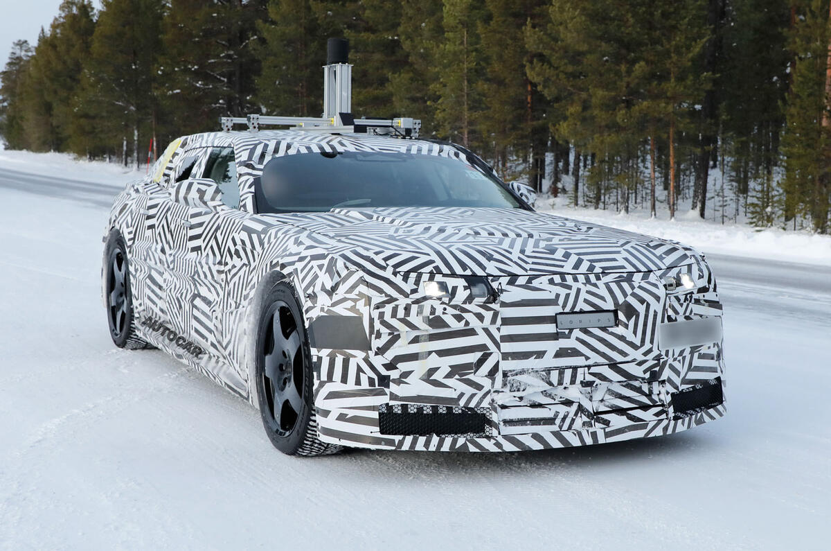 Jaguar 4dr GT Camo front quarter static Jaguar 4dr GT Camo front quarter static