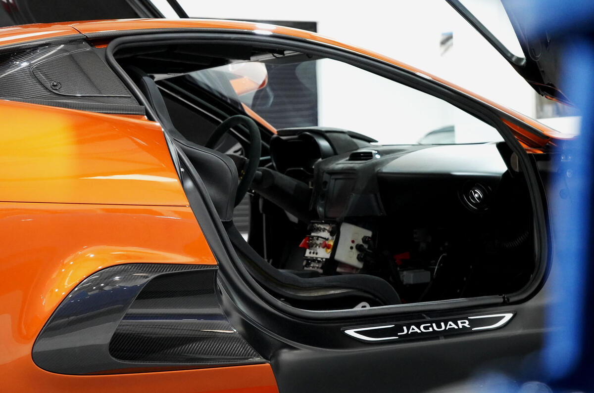 Jaguar C X75 Callum interior Jaguar C X75 Callum interior