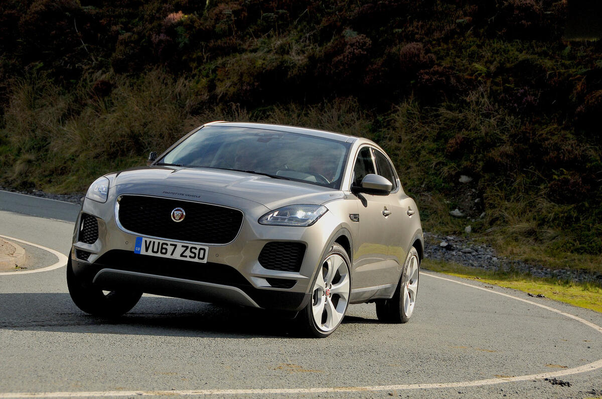 First ride: Jaguar E-Pace cornering
