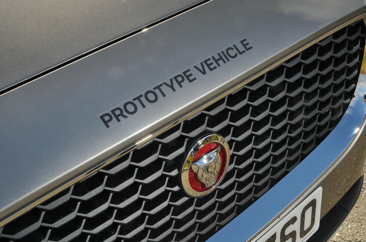First ride: Jaguar E-Pace prototype vehicle