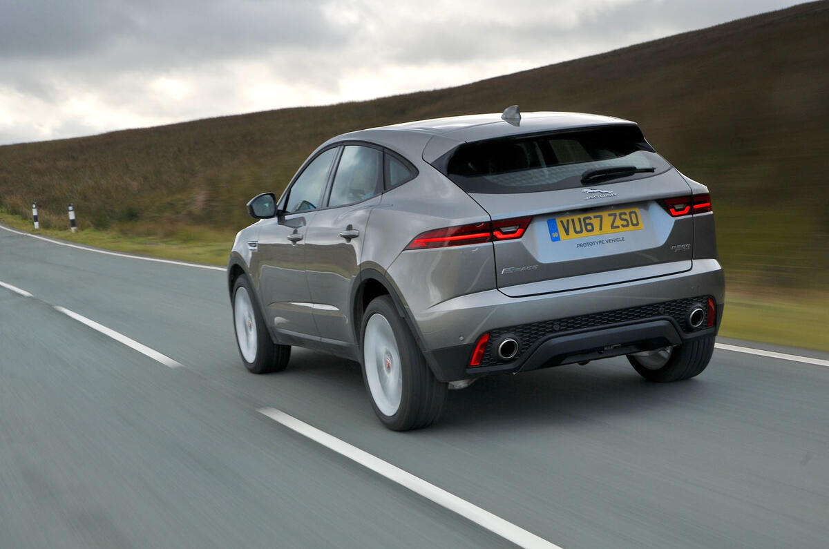 First ride: Jaguar E-Pace rear