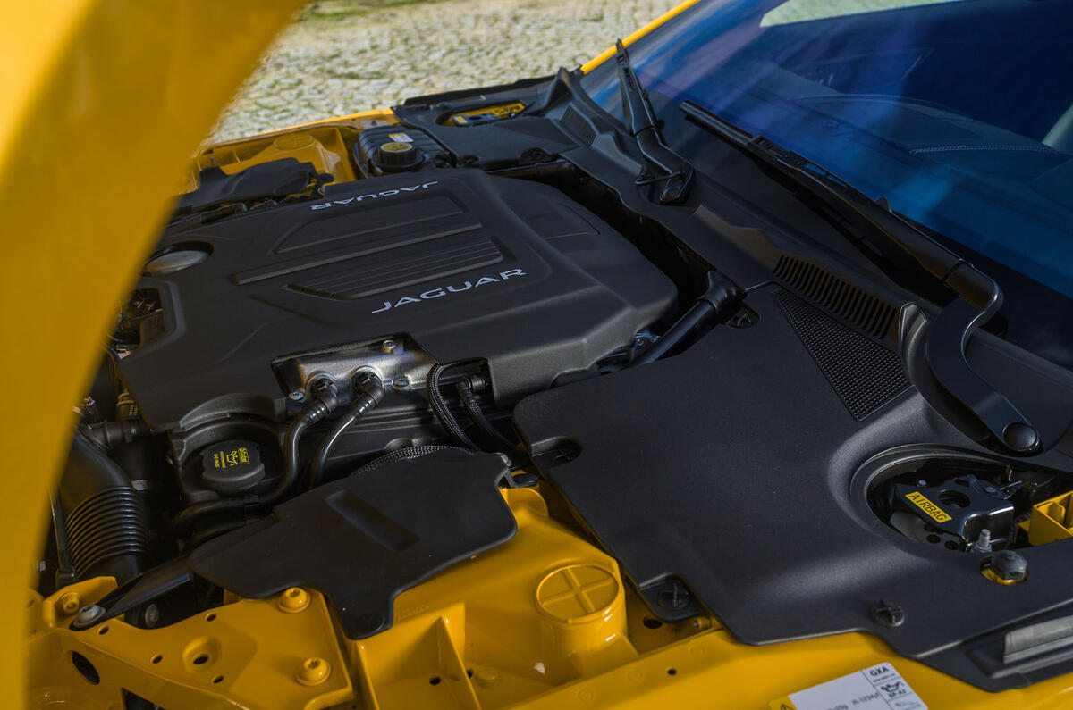 Jaguar F Type 2020 engine bay Jaguar F Type 2020 engine bay