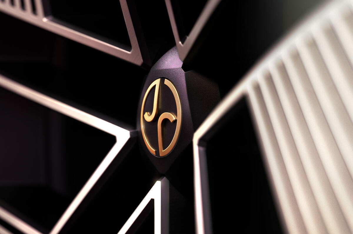 Jaguar Type 00 wheel logo Jaguar Type 00 wheel logo