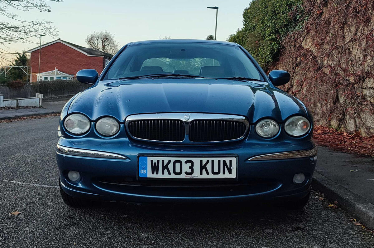 Jaguar X Type Alex Wolstenholme front static Jaguar X Type Alex Wolstenholme front static