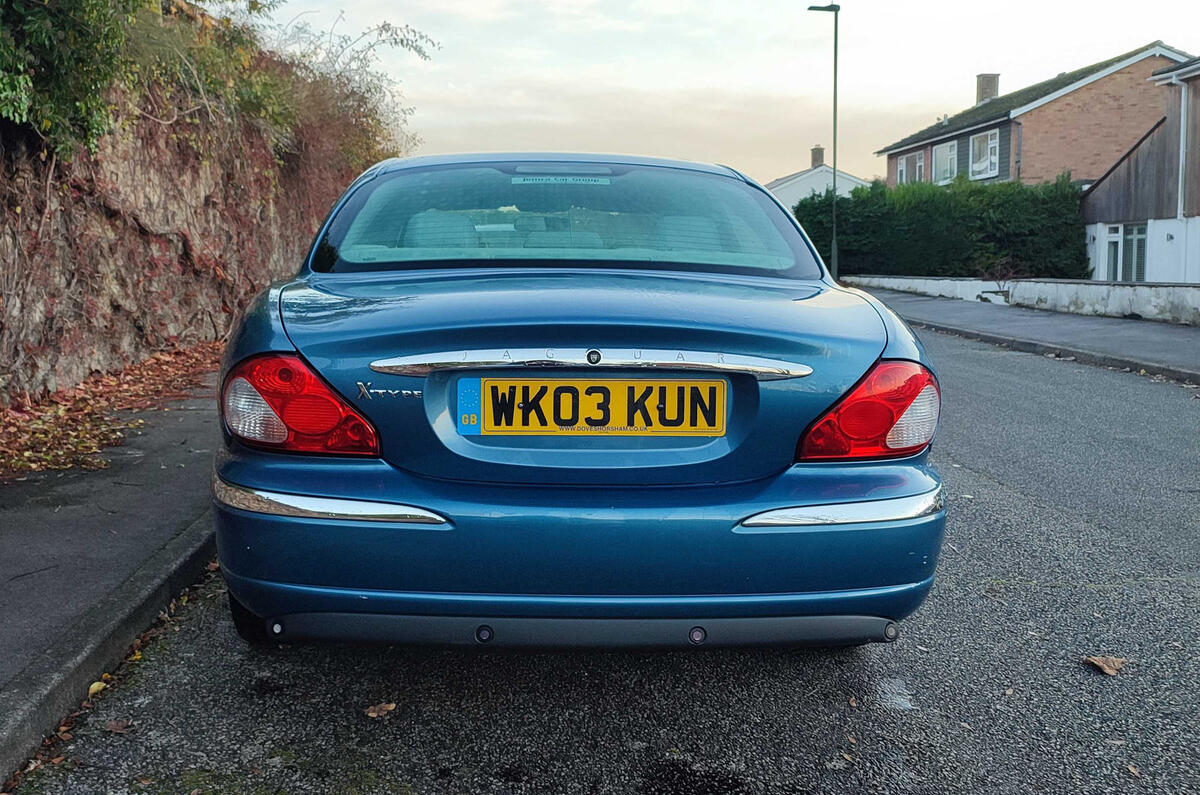 Jaguar X Type Alex Wolstenholme rear static Jaguar X Type Alex Wolstenholme rear static