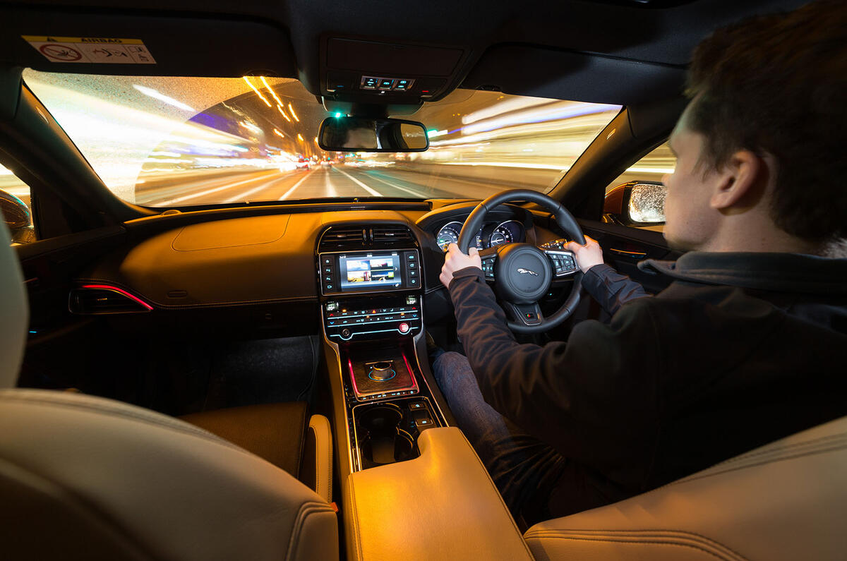 Jaguar XE interior