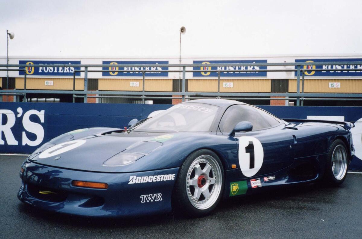 Jaguar XJR 15 front three quarter static Jaguar XJR 15 front three quarter static