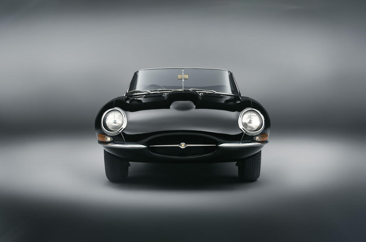 JAGUAR E TYPE 07 BLACK JAGUAR E TYPE 07 BLACK