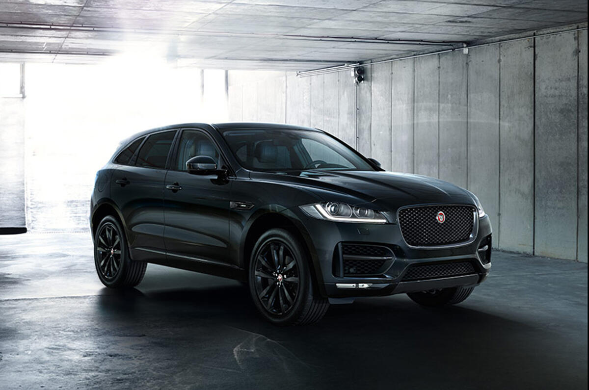 Jaguar launches Black Edition models with boosted kit