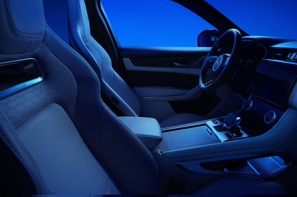 Jaguar F pace interior