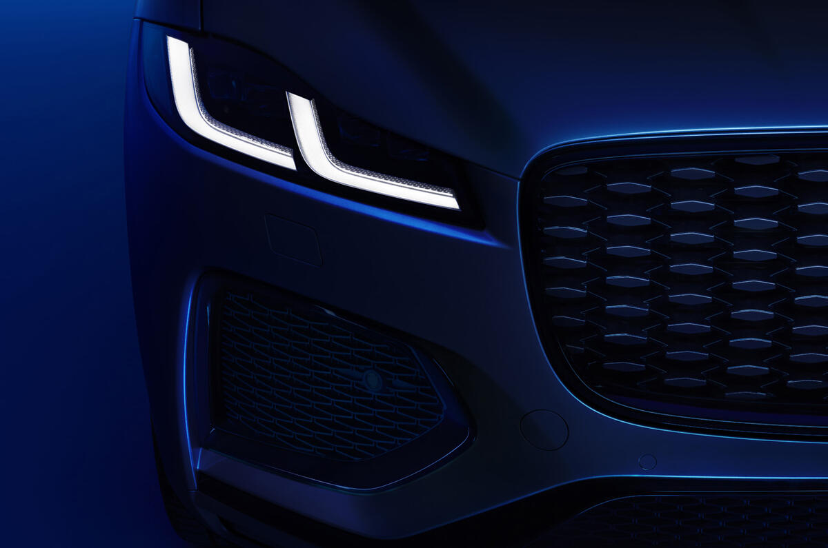 Jaguar F pace lights Jaguar F pace lights