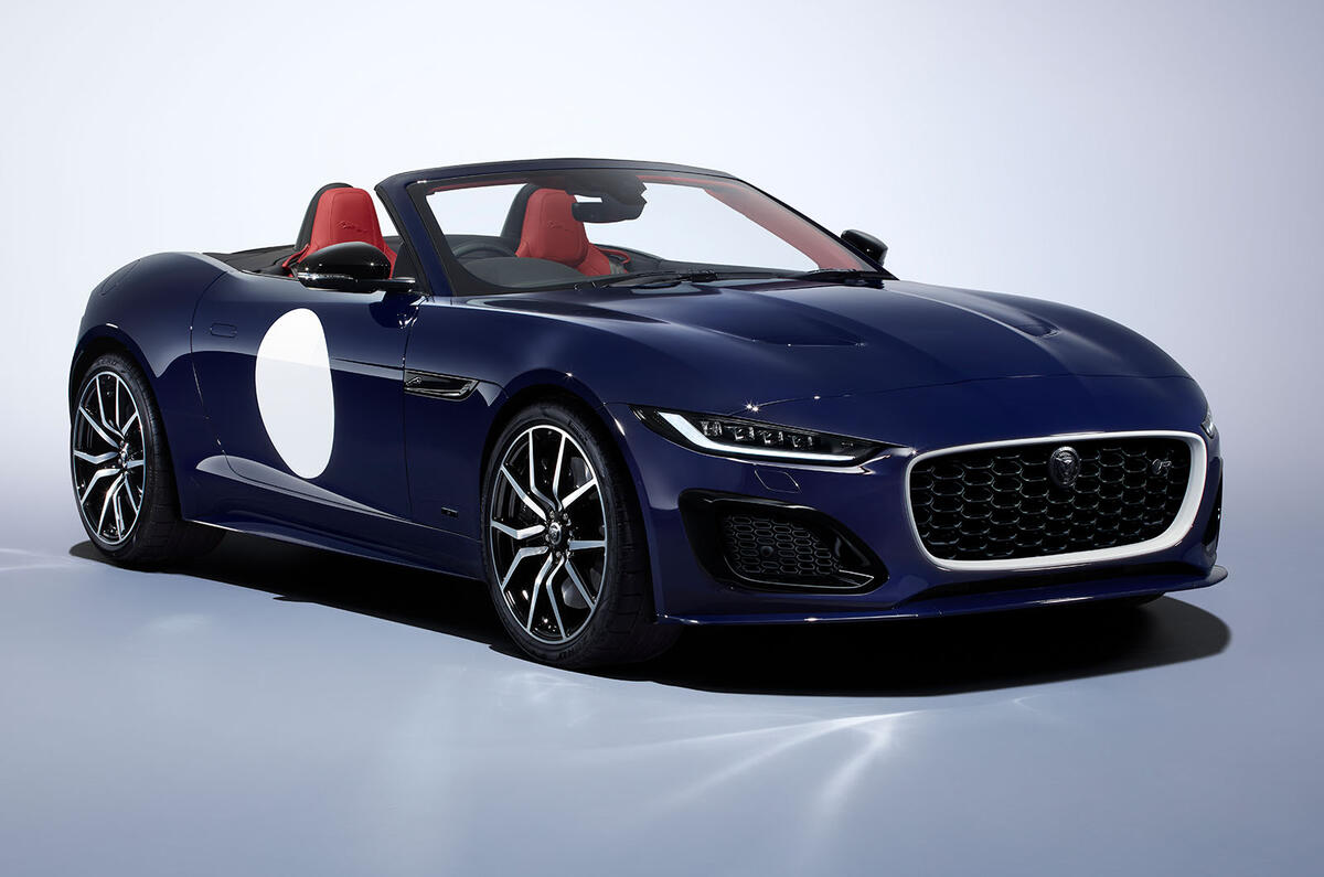 Jaguar F Type ZP Edition convertible front three quarter Jaguar F Type ZP Edition convertible front three quarter
