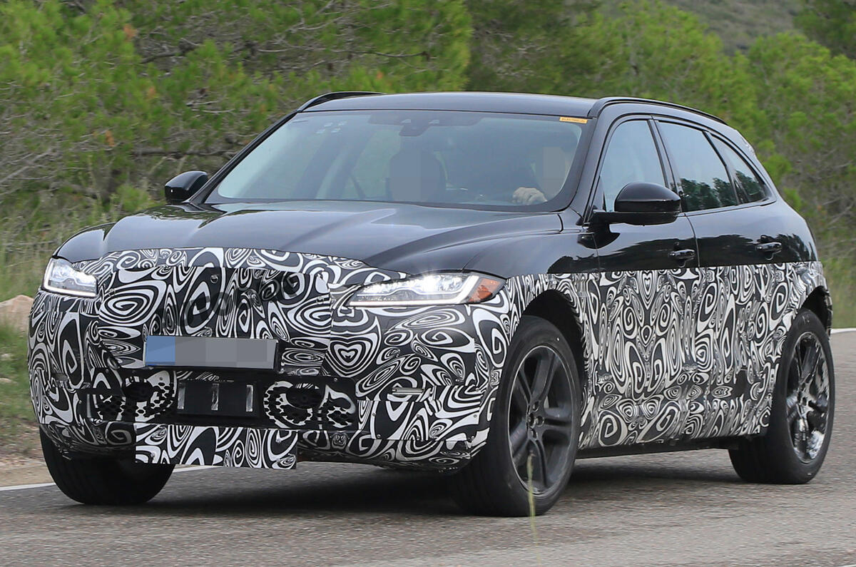 All-electric Jaguar SUV