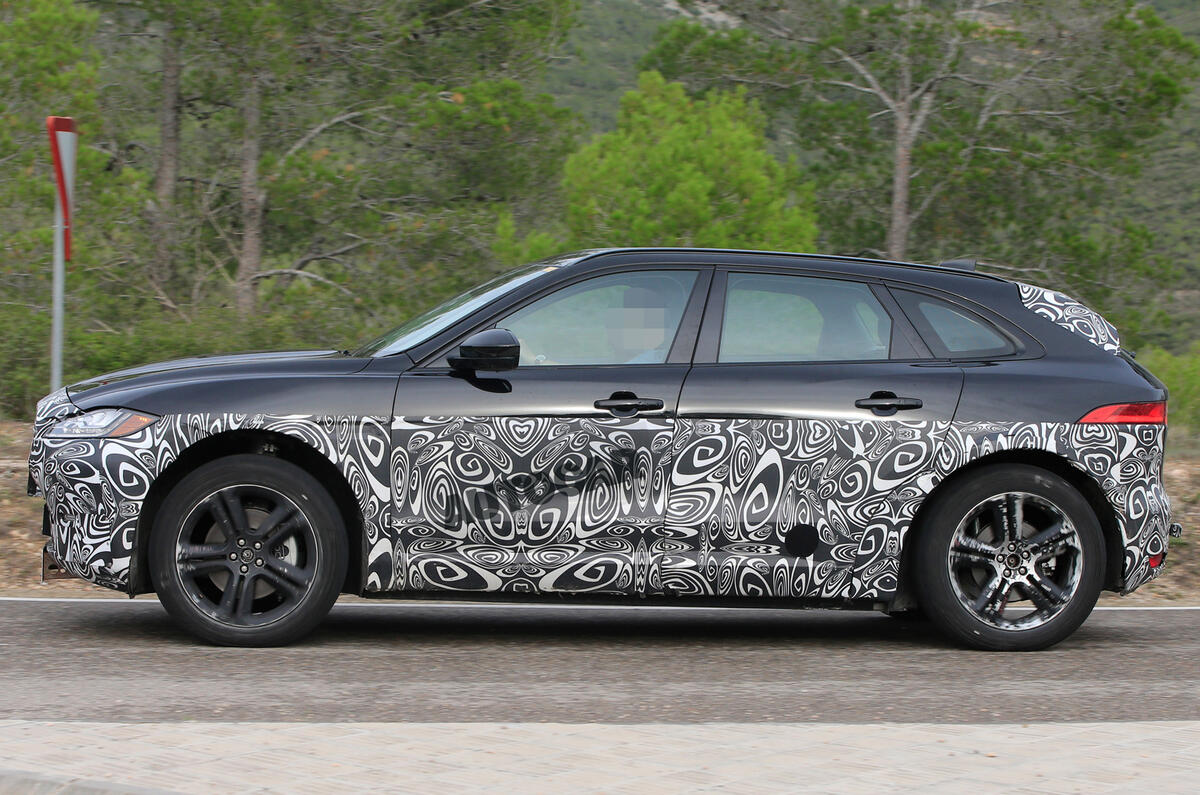 All-electric Jaguar SUV