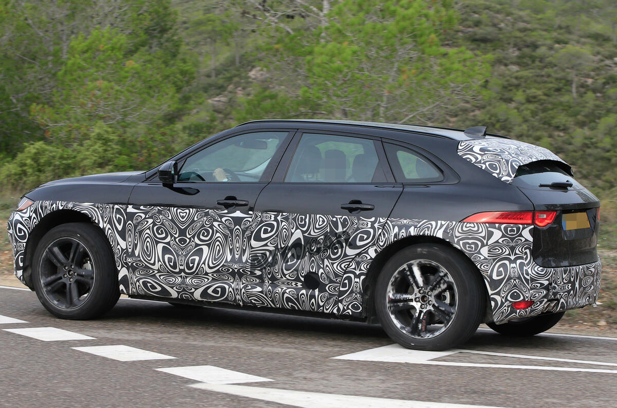 All-electric Jaguar SUV