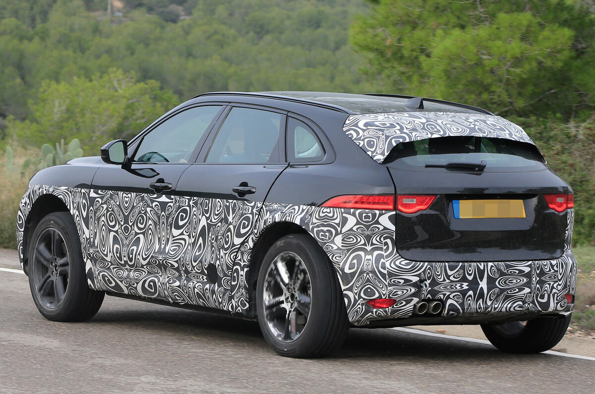 All-electric Jaguar SUV