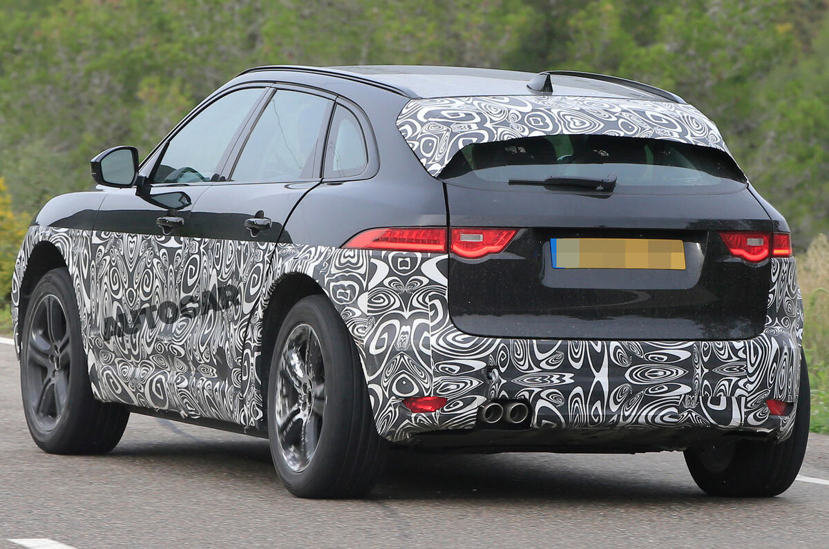 All-electric Jaguar SUV