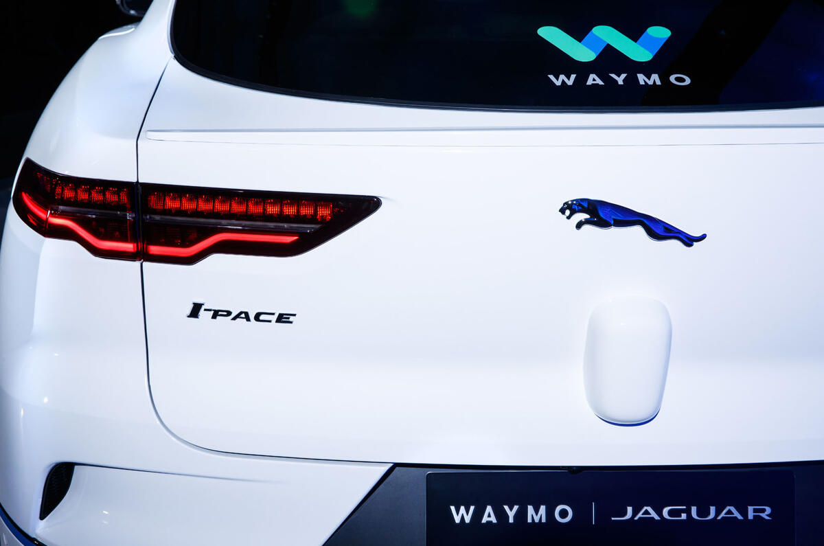 Autonomous Jaguar I-Pace cars to hit roads as part of Google deal