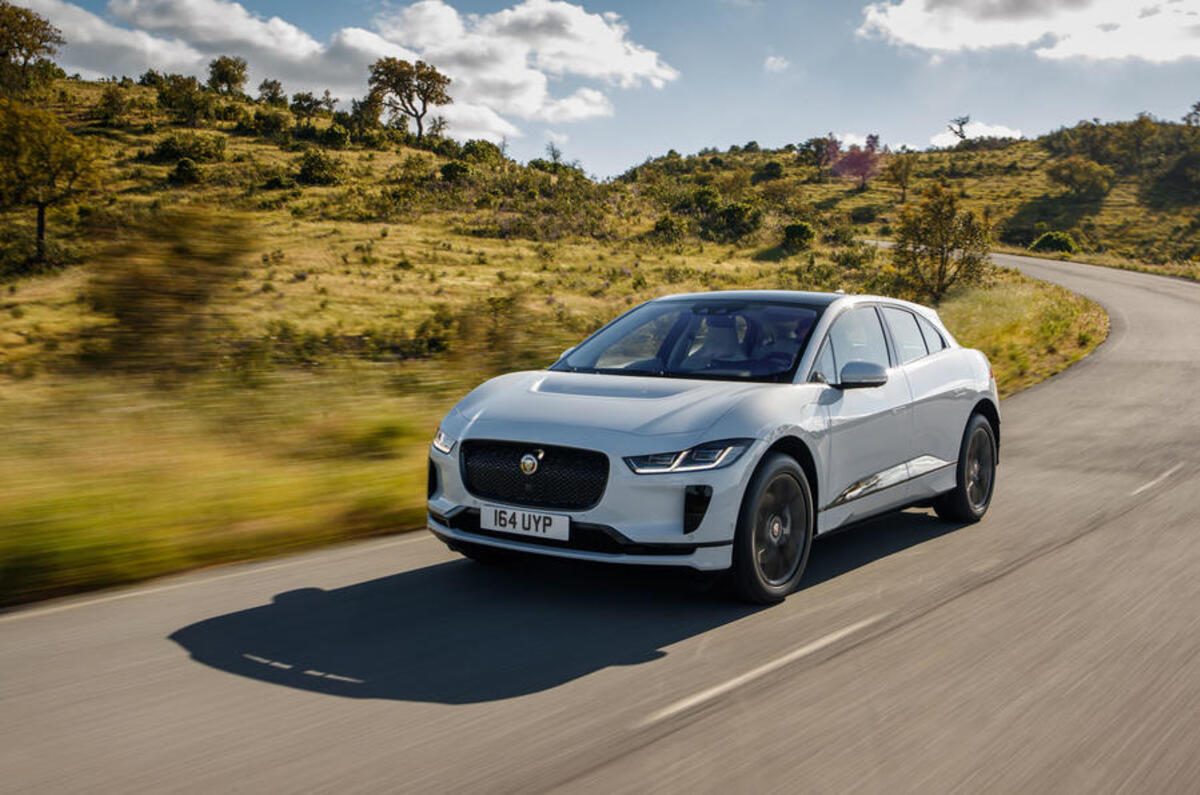 Jaguar I-Pace white