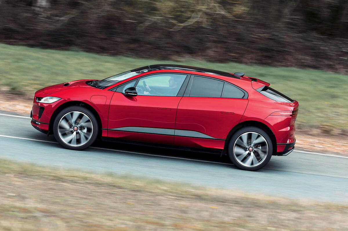 Jaguar I pace side