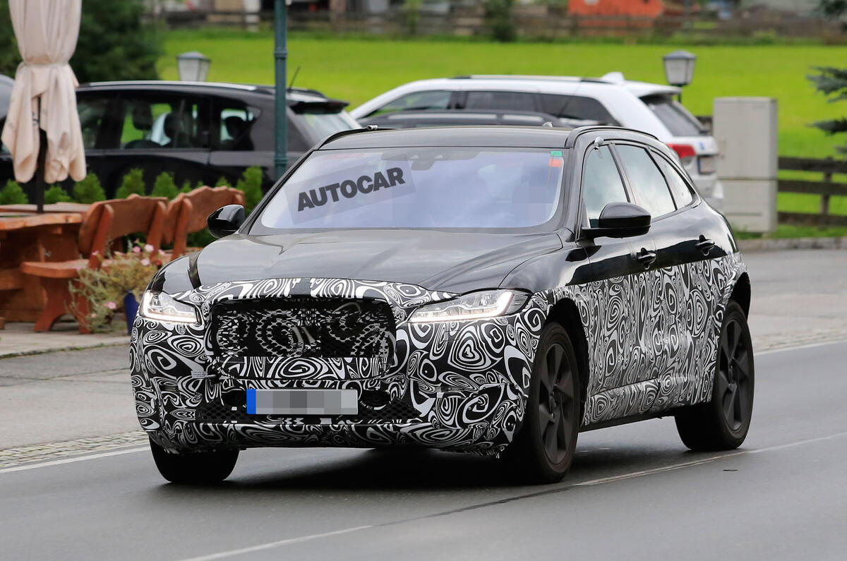 All-electric Jaguar SUV