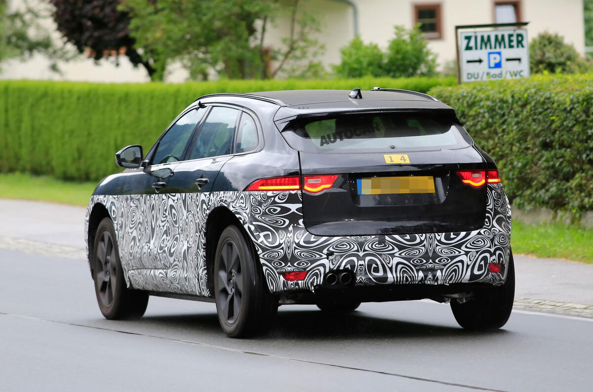 All-electric Jaguar SUV